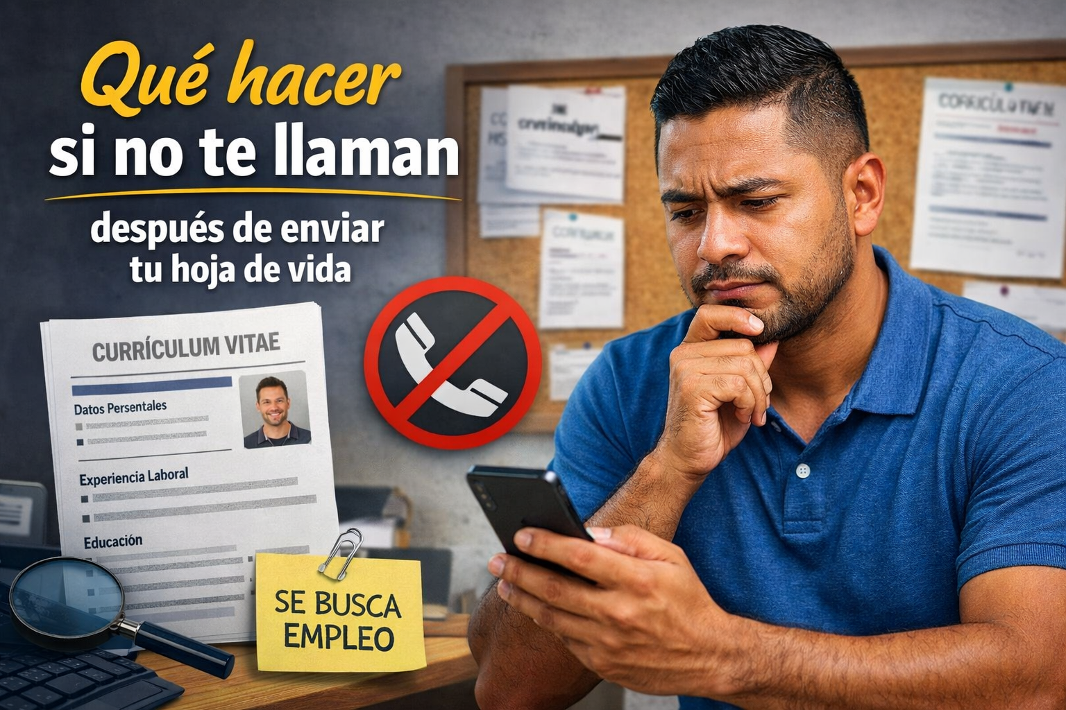 Qué hacer si no te llaman después de enviar tu hoja de vida
